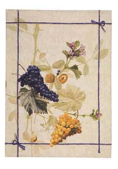 Importico - Tessitura Toscana Telerie - Arborea Grapes Teatowel